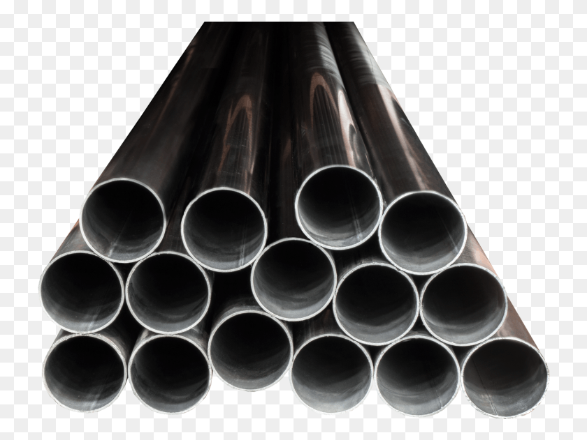 734x571 Linea De Cerramiento Negra Y Galvanizada Tubera Negra, Steel, Cylinder, Pipeline Hd Png