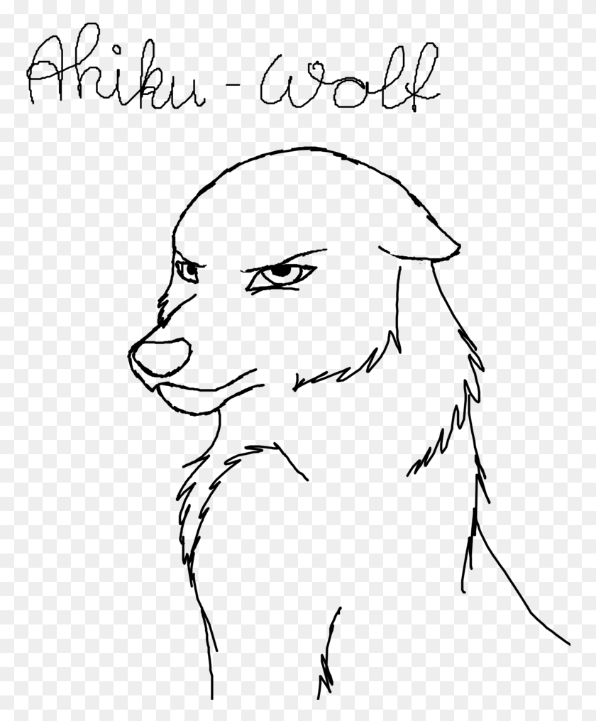 768x956 Lineart Female Mad Wolf Drawings Easy, Gray, World Of Warcraft HD PNG Download