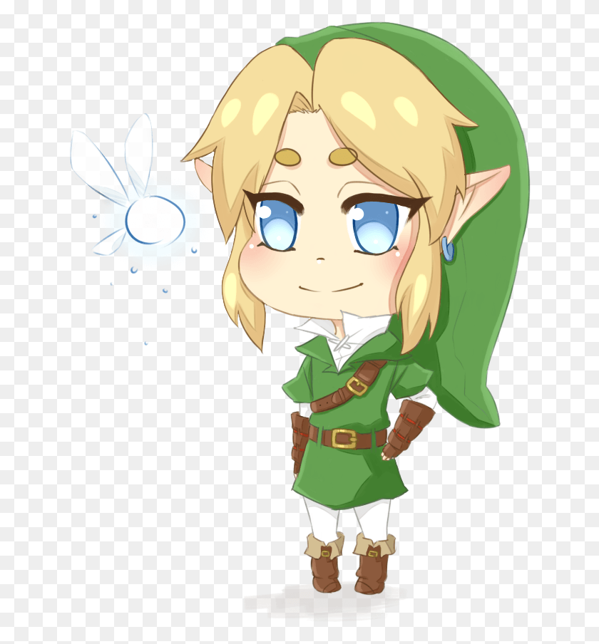 649x844 Link And Navi Iconic Characters Legend Of Zelda Champion Cartoon, Elf, Person, Human HD PNG Download