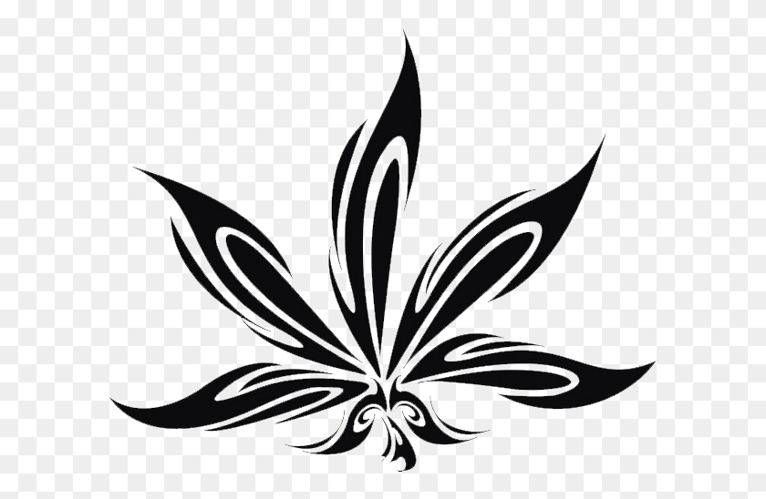 601x488 Link Hoja De Marihuana Para Tatuaje, Plant, Leaf, Flower HD PNG Download