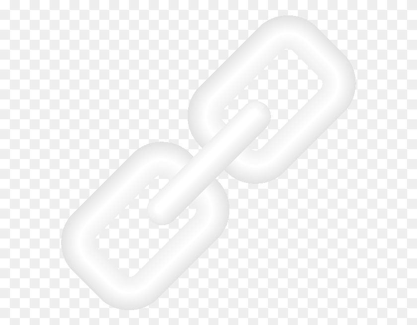 595x594 Link Icon1 White Link Icon Vector White, Chain, Text HD PNG Download