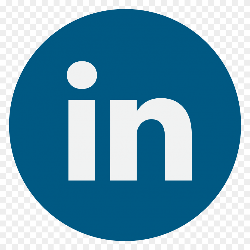 2144x2143 Linkedin Icon Vector Linkedin Circle Logo Transparent, Text, Word, Number HD PNG Download