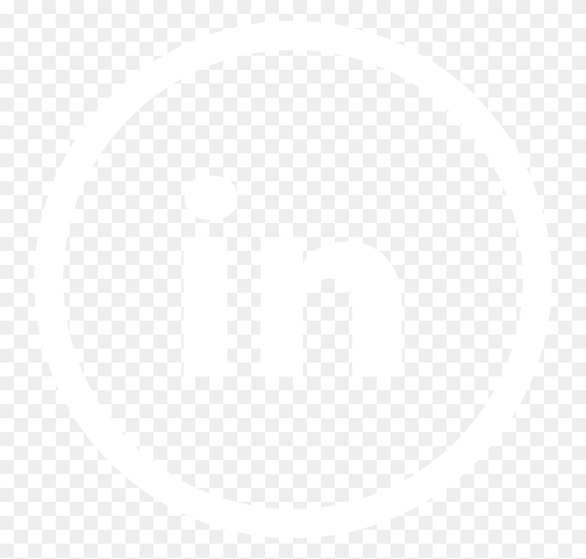 742x742 Логотип Linkedin И Ссылка На Tpd, Белый, Текстура, Белая Доска Png Скачать
