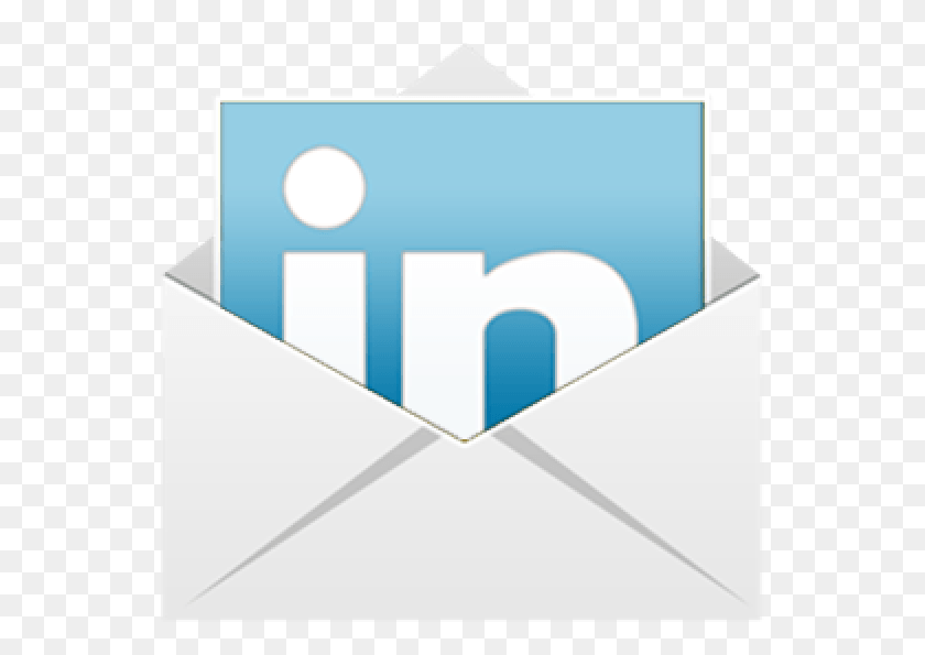 549x535 Linkedin Mail, Sobre, Correo Aéreo Hd Png