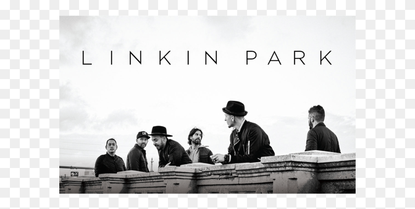601x363 Linkin Park Bridge Poster Linkin Park Talking To Myself Lyrics, Person, Clothing, Face HD PNG Download