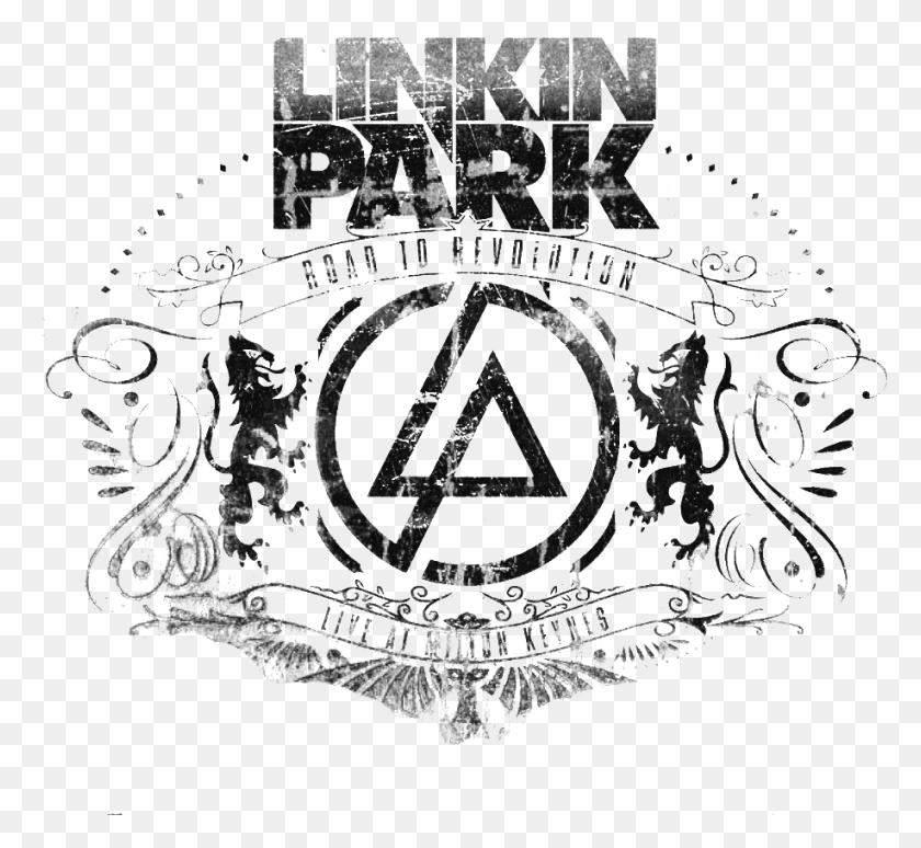 917x840 Linkin Park Road To Revolution Logo Linkin Park Road To Revolution, Symbol, Emblem, Trademark HD PNG Download