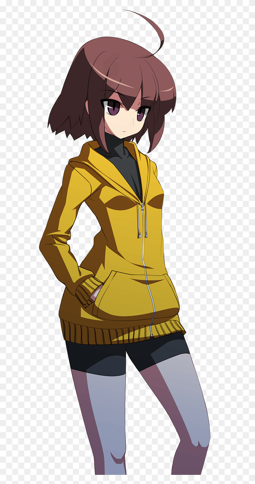 585x1530 Linne Uniel Dialogue Art Under Night In Birth, Clothing, Apparel, Coat HD PNG Download
