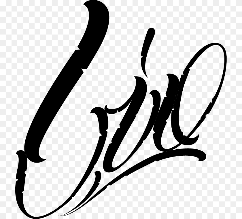 734x761 Lio Polynesia, Calligraphy, Handwriting, Text, Smoke Pipe Transparent PNG