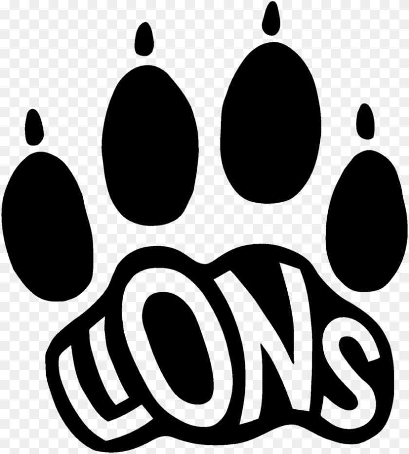 850x943 Lion Cougar Paw Clip Art, Gray Clipart PNG