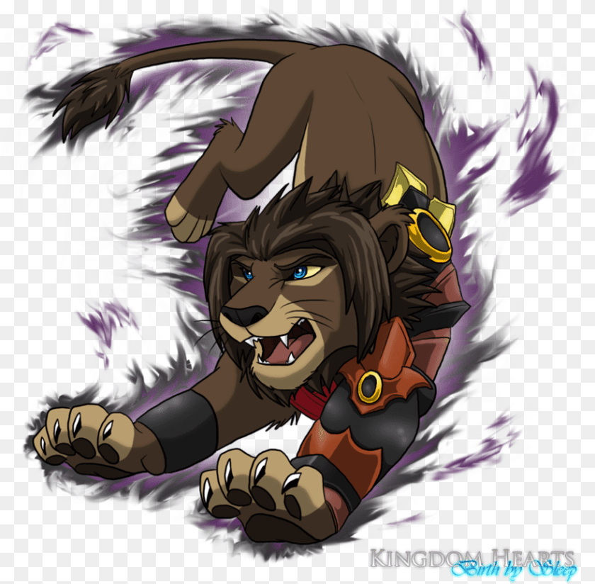 881x864 Lion Cub Terra Kingdom Hearts Final Fantasy Terra Kingdom Hearts Form, Book, Comics, Publication, Person PNG