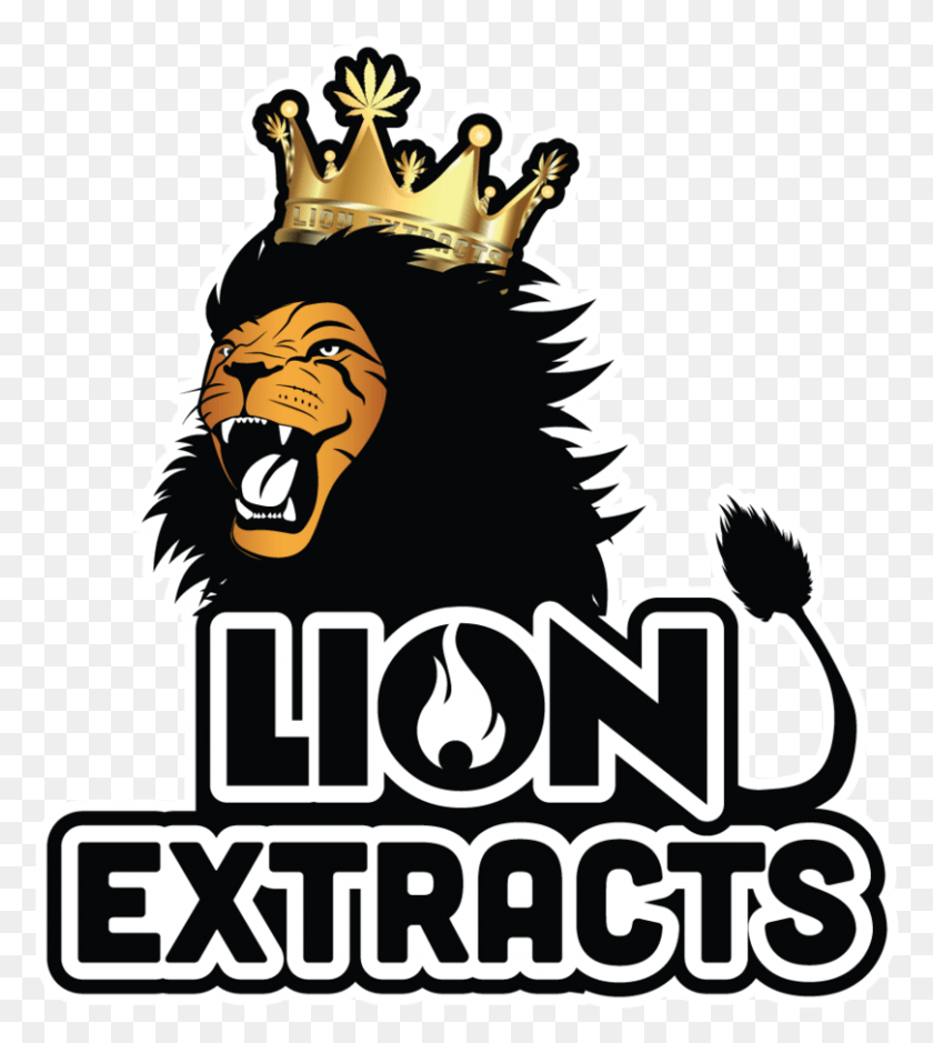 809x912 Lion Extracts Logo, Text, Mammal, Animal HD PNG Download