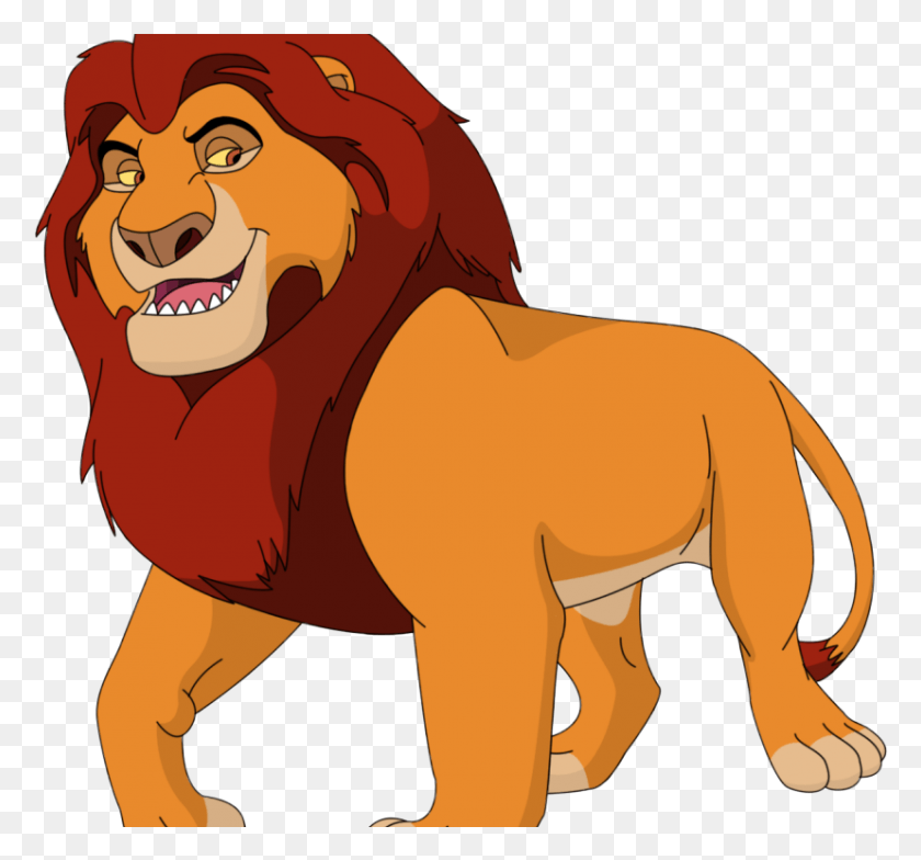828x769 Lion King Characters Mufasa, Wildlife, Animal, Mammal HD PNG Download
