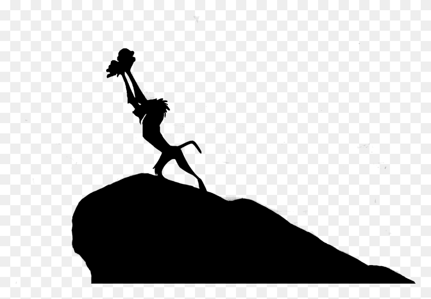 1384x928 Lion King Silhouette, Gray, World Of Warcraft HD PNG Download