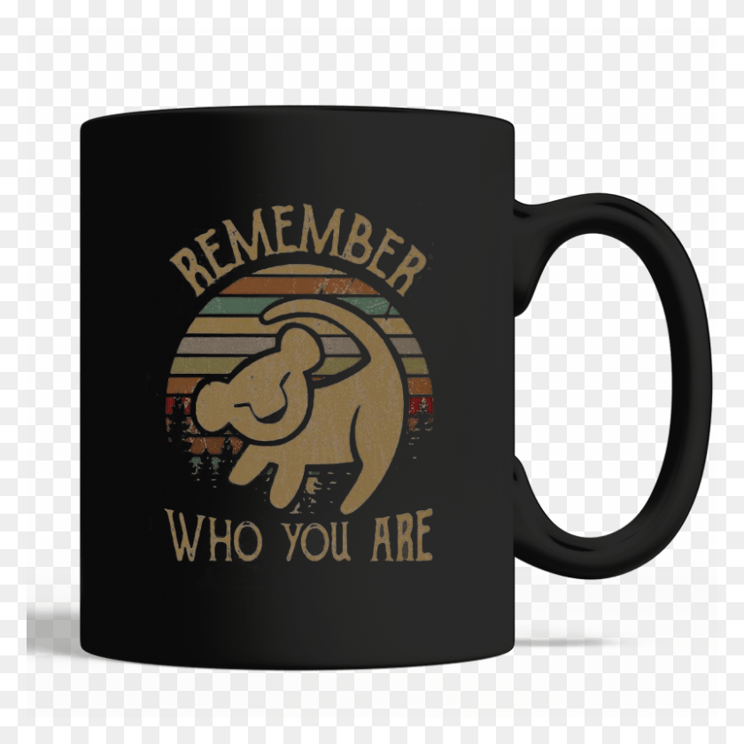 800x800 Lion King Simba Symbol Remember Who You Are Mug Remember Who You Are Lion King Shirt, Coffee Cup, Cup, Tape HD PNG Download