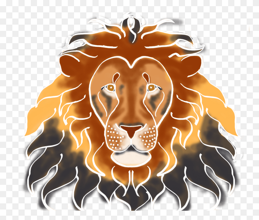 1074x901 Lion Lioness Concept Art, Bonfire, Flame, Fire HD PNG Download