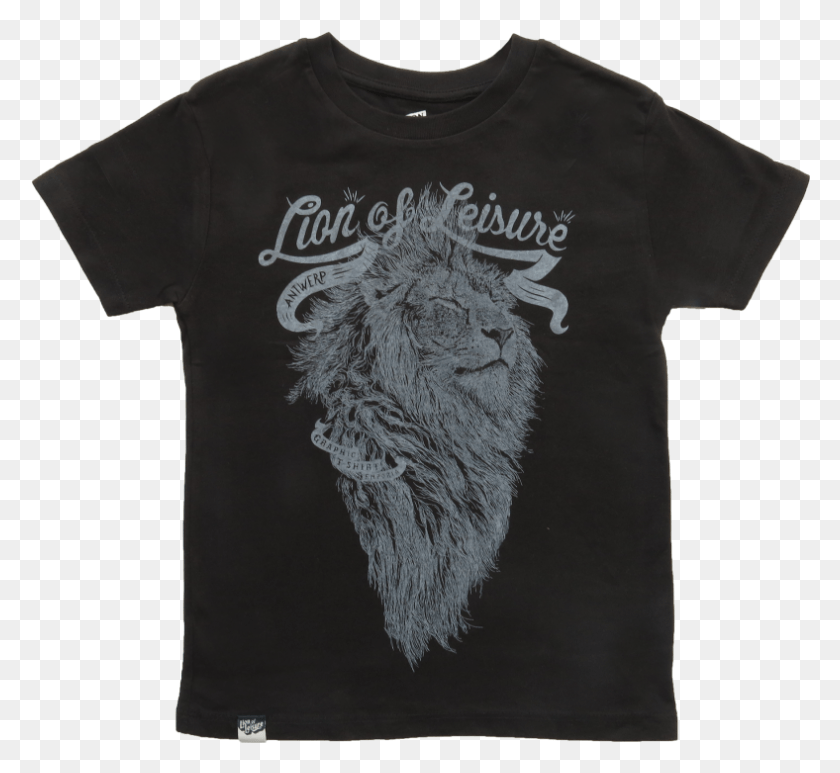 788x721 Lion Of Leisure Camiseta Logo Lion Illustration, Ropa, Vestimenta, Camiseta Hd Png