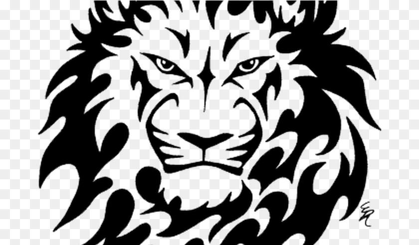 700x492 Lion Tattoo Image Hq Image Freepngimg Lion Of Judah Logo, Art, Drawing Sticker PNG