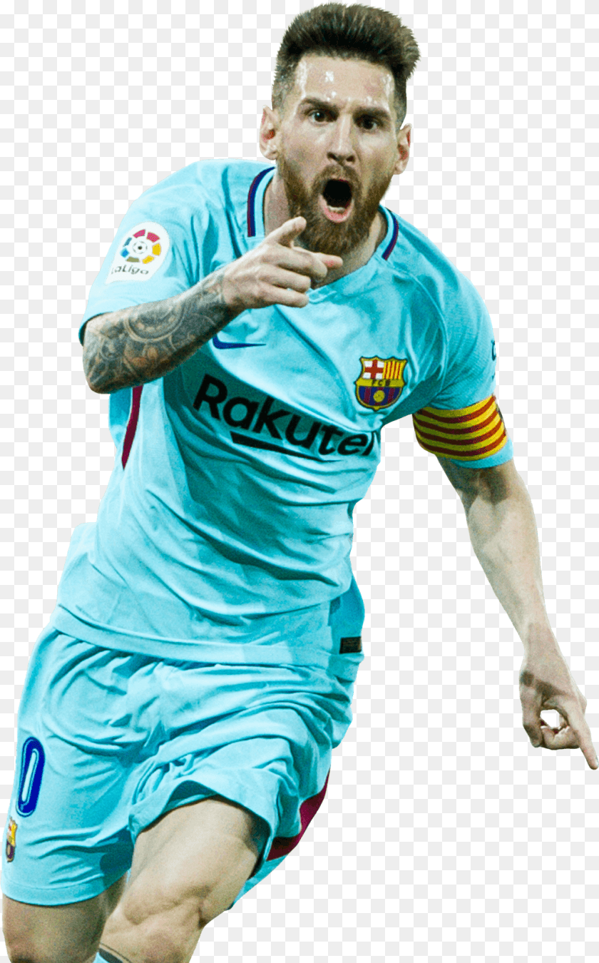1025x1647 Lionel Messi 2018 Fcb Rakuten By Igorband Lionel Messi, Adult, Face, Head, Male Transparent PNG