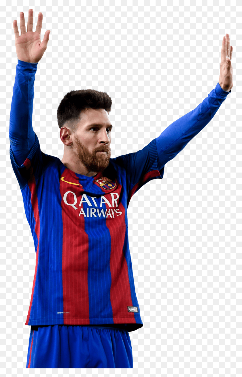 1063x1705 Lionel Messi Football Render Messi 2017 Logo, Clothing, Apparel, Sleeve Hd Png