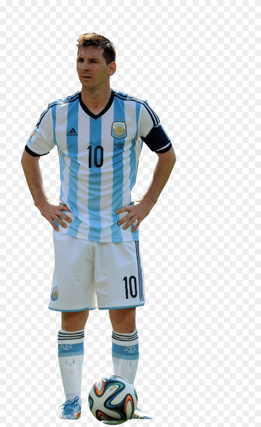 708x1374 Lionel Messi Lionel Messi Argentina, Ball, People, Person, Shorts Sticker PNG