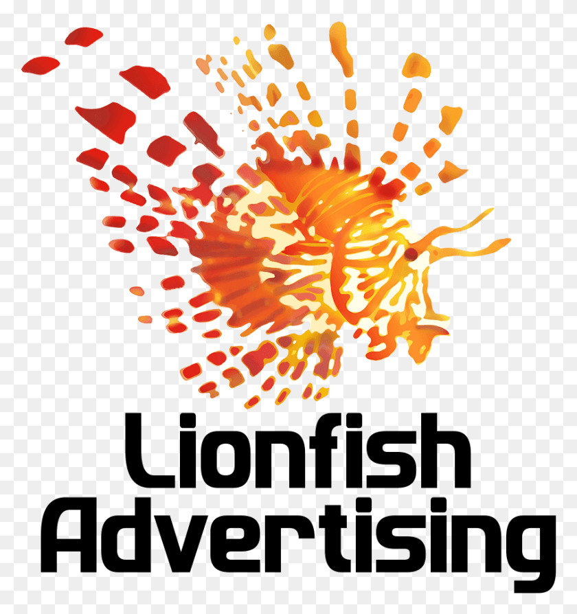 844x903 Lionfish Logo, Graphics, Outdoors HD PNG Download