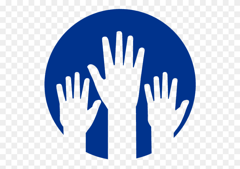 532x532 Descargar Png Club De Leones De Mombasa Bahari Charity Hands Logo, Mano, Persona, Humano Hd Png