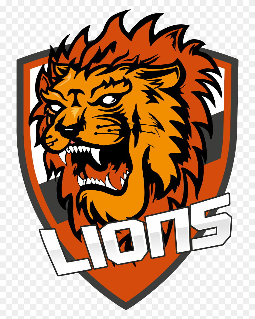 733x989 Логотип Lions Cs Team Lions Cs, Плакат, Реклама, Символ Hd Png Скачать