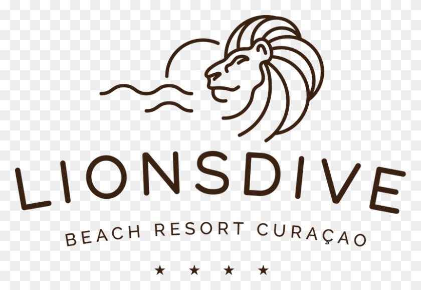 800x532 Логотип Lions Dive Beach Resort, Этикетка, Текст, Слово Hd Png Скачать
