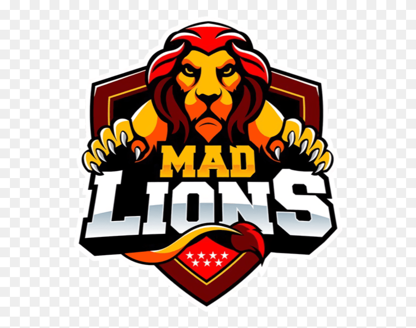 548x603 Lions Logo Mad Lions, Symbol, Trademark, Text HD PNG Download