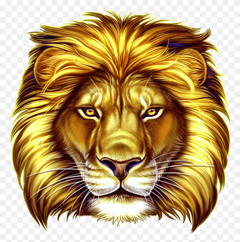 1114x1125 Lions Slot Game Lion Slot, Wildlife, Animal, Mammal HD PNG Download