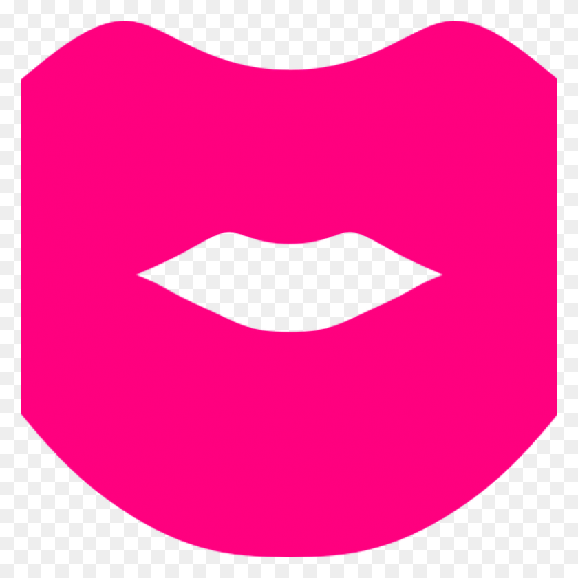 1024x1024 Lips Clipart Free Kiss Lips Clip Art Lips Pink Mouth, Mustache, Heart, Lip HD PNG Download
