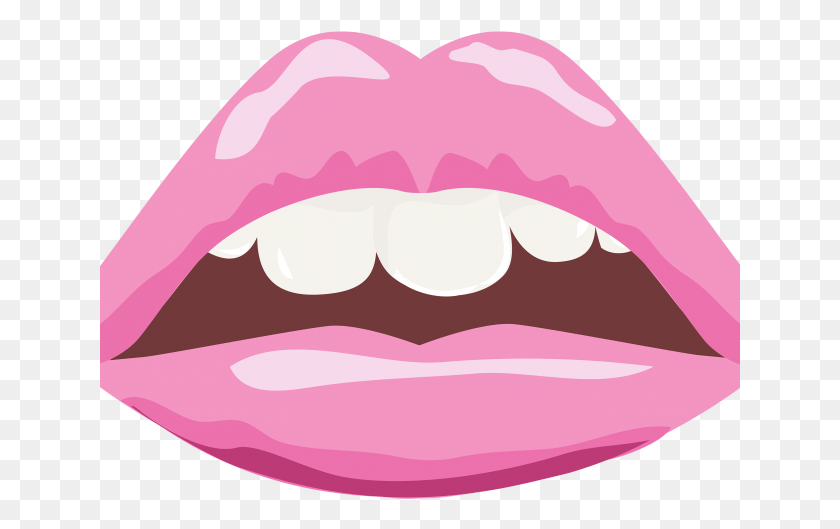 641x469 Lips Clipart Human Mouth Finger Over Lips, Teeth, Lip, Rug HD PNG Download