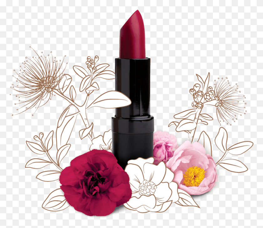 934x799 Lipstick, Cosmetics, Plant, Flower HD PNG Download