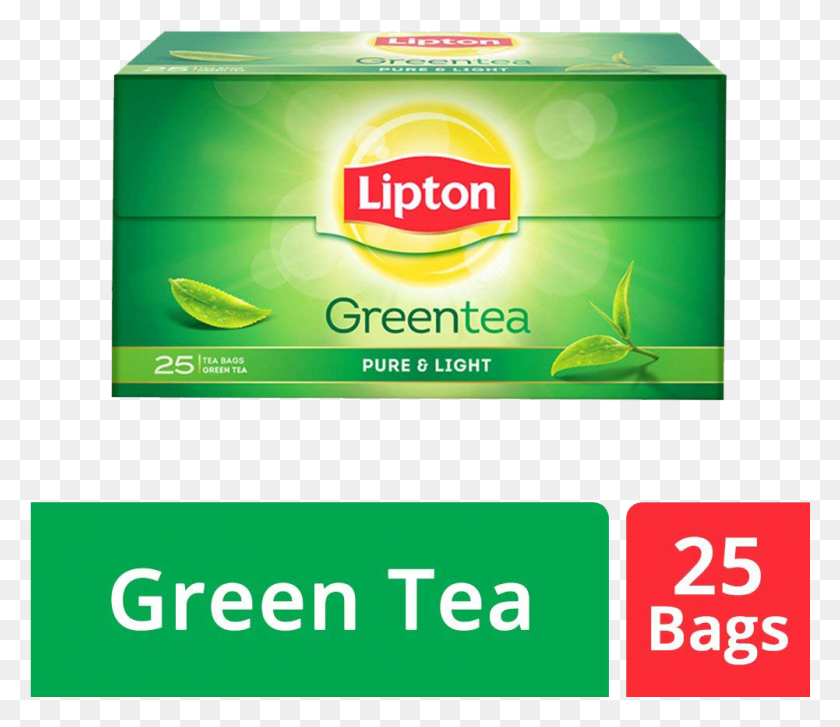 1001x856 Lipton Green Tea Tea Bags Box, Vase, Jar, Pottery HD PNG Download