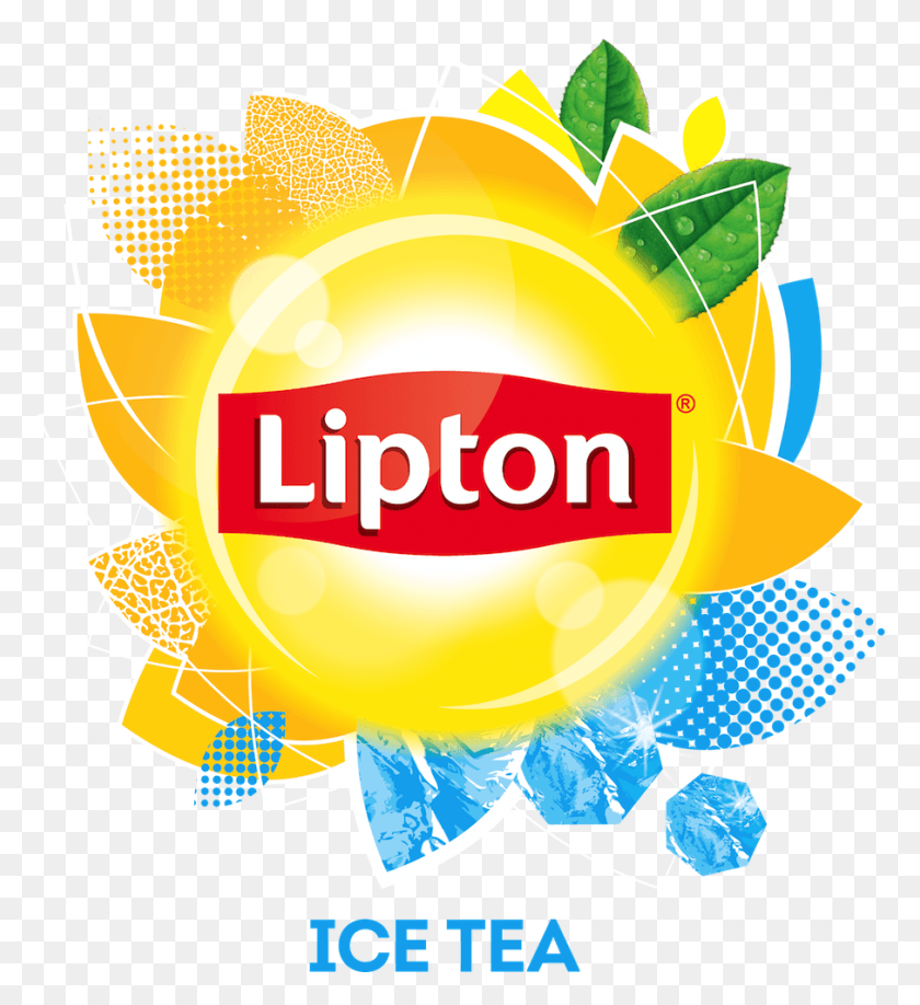 906x997 Логотип Lipton Hires Копирование Логотипа Lipton Ice Tea, Графика, Торт Ко Дню Рождения Hd Png Скачать