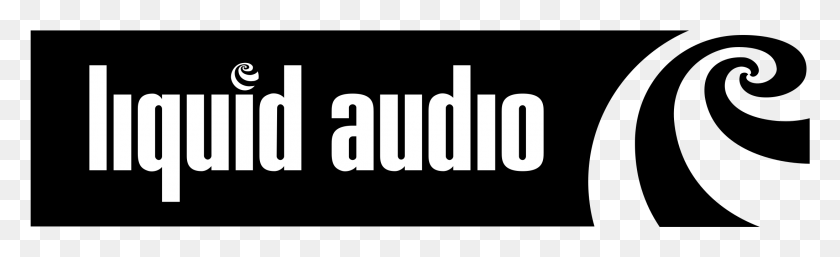 2191x555 Liquid Audio Logo Transparent Liquid Audio, Word, Text, Label HD PNG Download