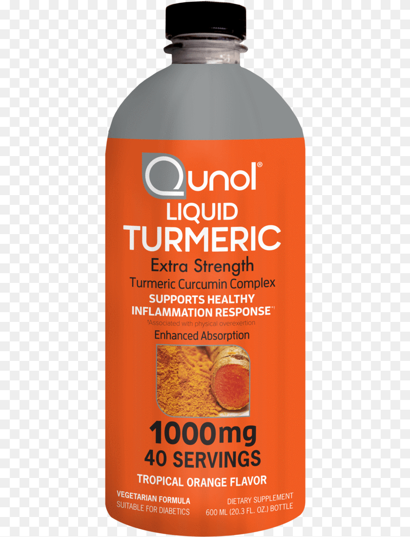 412x1101 Liquid Turmeric, Bottle, Herbal, Herbs, Plant Sticker PNG