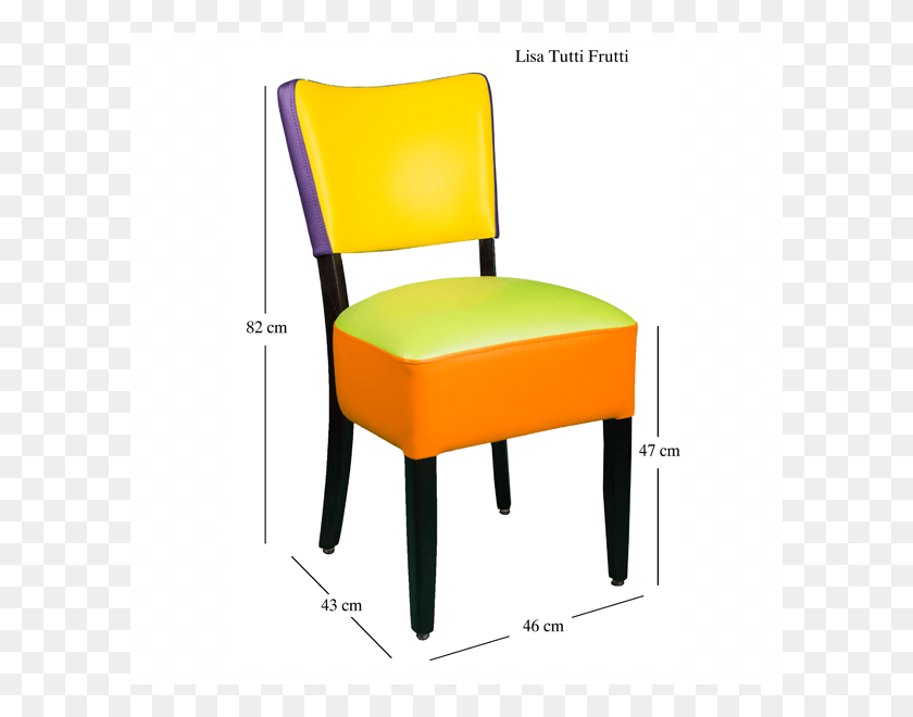 600x600 Lisa Tutti Frutti Chair, Furniture, Armchair, Plastic HD PNG Download