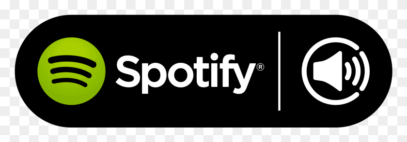 1992x599 Listen On Spotify Spotify Sticker, Text, Alphabet, Word HD PNG Download