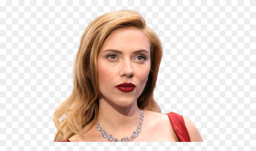 497x436 Listen Scarlett Johansson Reads Controversial Bible Scarlett Johansson 2018 Last Movie, Necklace, Jewelry, Accessories HD PNG Download