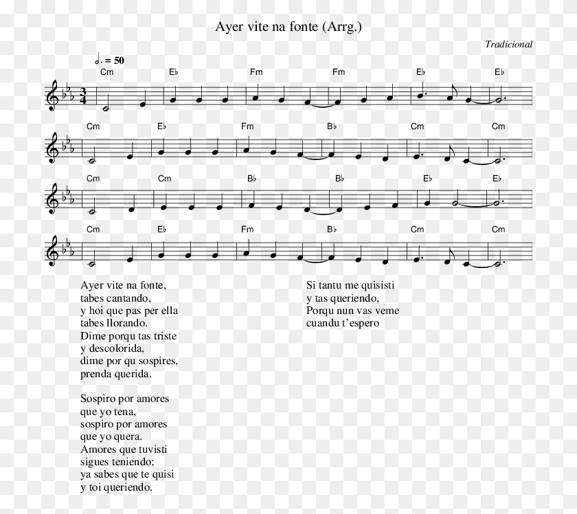 710x688 Listen To Ayer Vite Na Fonte Sheet Music, Document, Text HD PNG Download