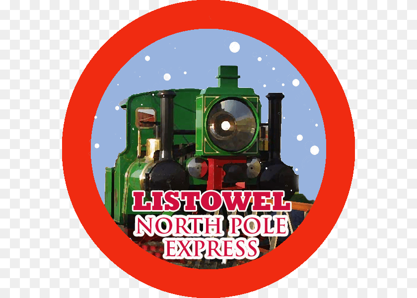 Listowel North Pole Express Listowel Ontario, Vehicle, Transportation, Train, Railway Transparent PNG