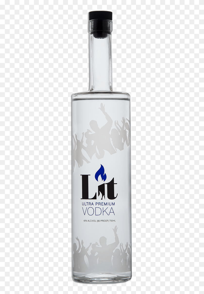 275x1152 Lit Bottle Glass Bottle, Beverage, Drink, Liquor HD PNG Download