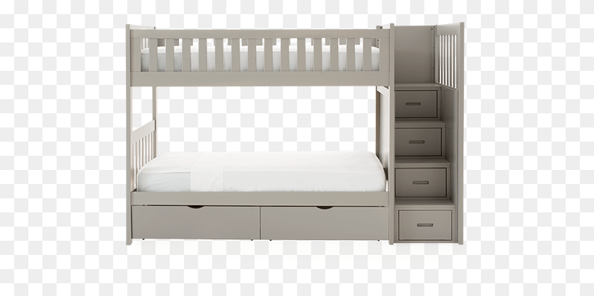 513x358 Lit Superpos Avec Rangement, Furniture, Bed, Crib HD PNG Download