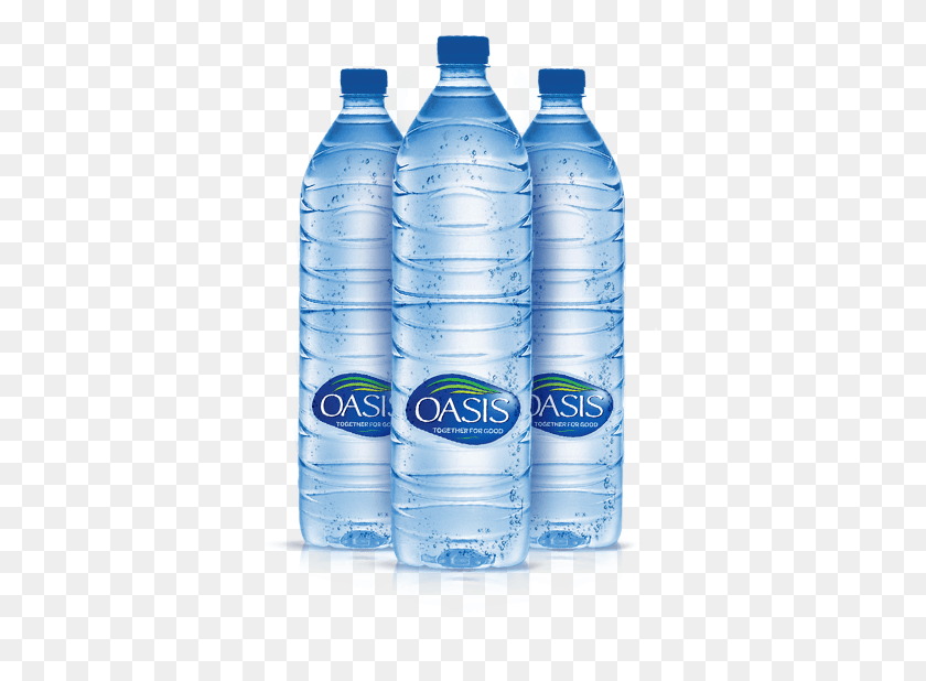 367x558 Litre Oasis Water 1.5 Litre, Mineral Water, Beverage, Water Bottle HD PNG Download