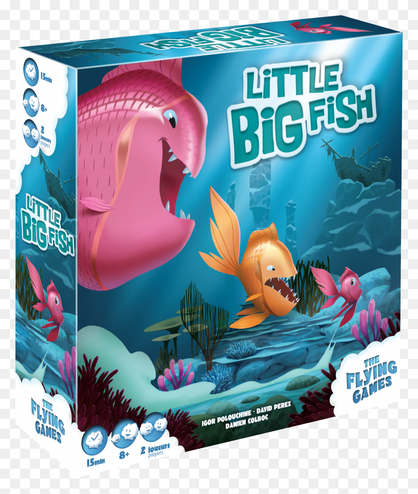 2952x3526 Little Big Fish 3d Left HD PNG Download
