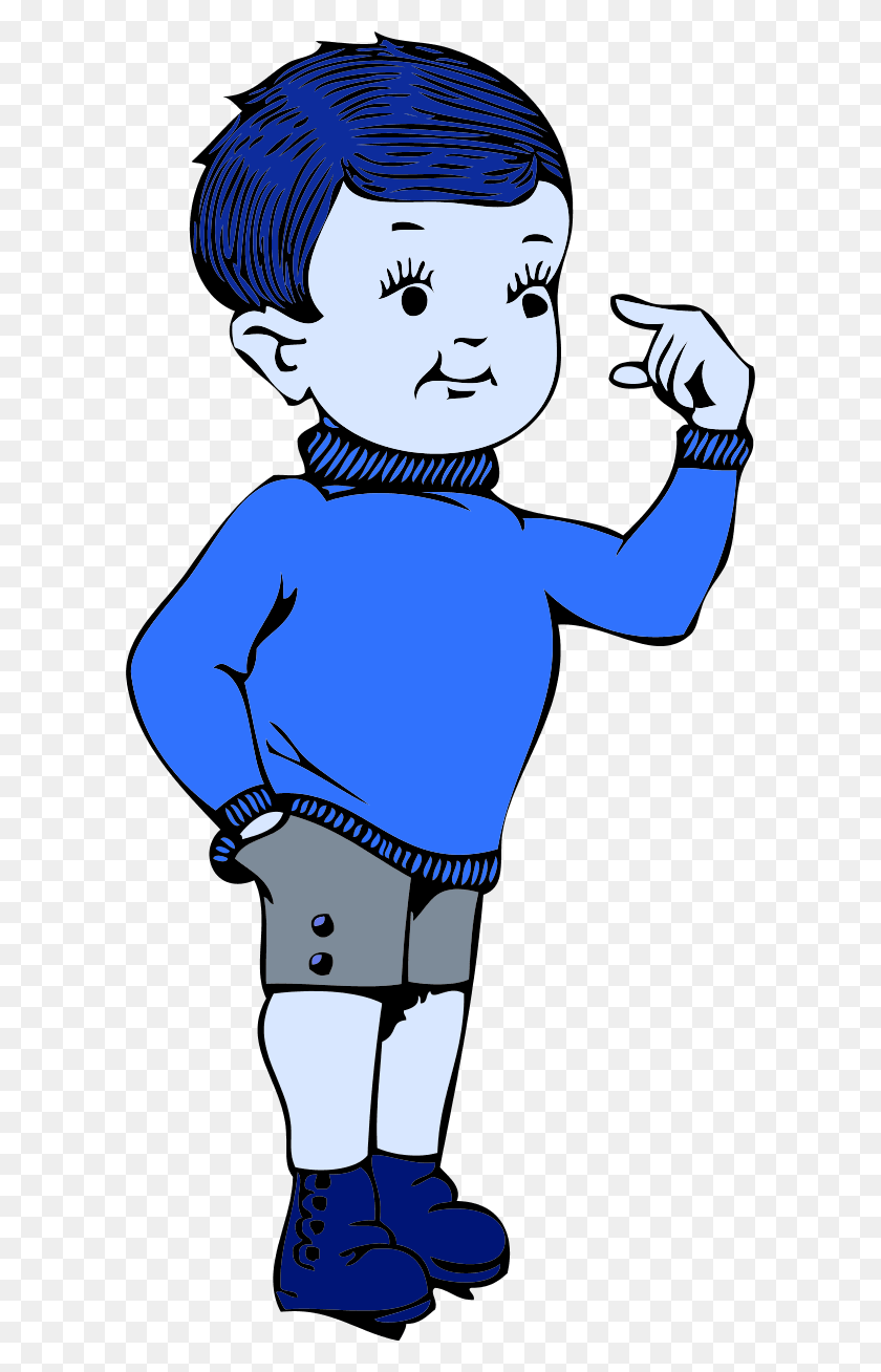 600x1248 Little Boy Pointing To His Head Flash Card Of Boy, Clothing, Apparel, Person HD PNG Download