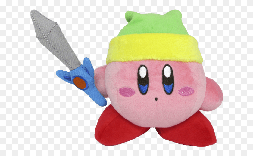640x460 Little Buddy Kirby Plush Kirby Sword 6 Inch Plush Kirby, Toy, Doll HD PNG Download