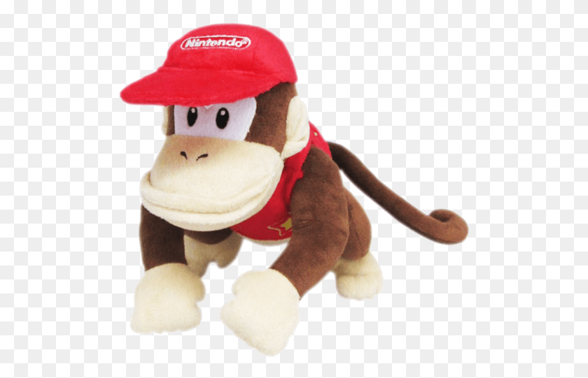 501x481 Little Buddy Mario Plush Diddy Kong 7 Inch Diddy Kong Plush, Toy, Snowman, Winter HD PNG Download