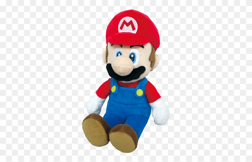 295x481 Descargar Png Little Buddy Mario Plush Mario 10 Inch All Star Mario Plush, Toy, Doll, Elf Hd Png